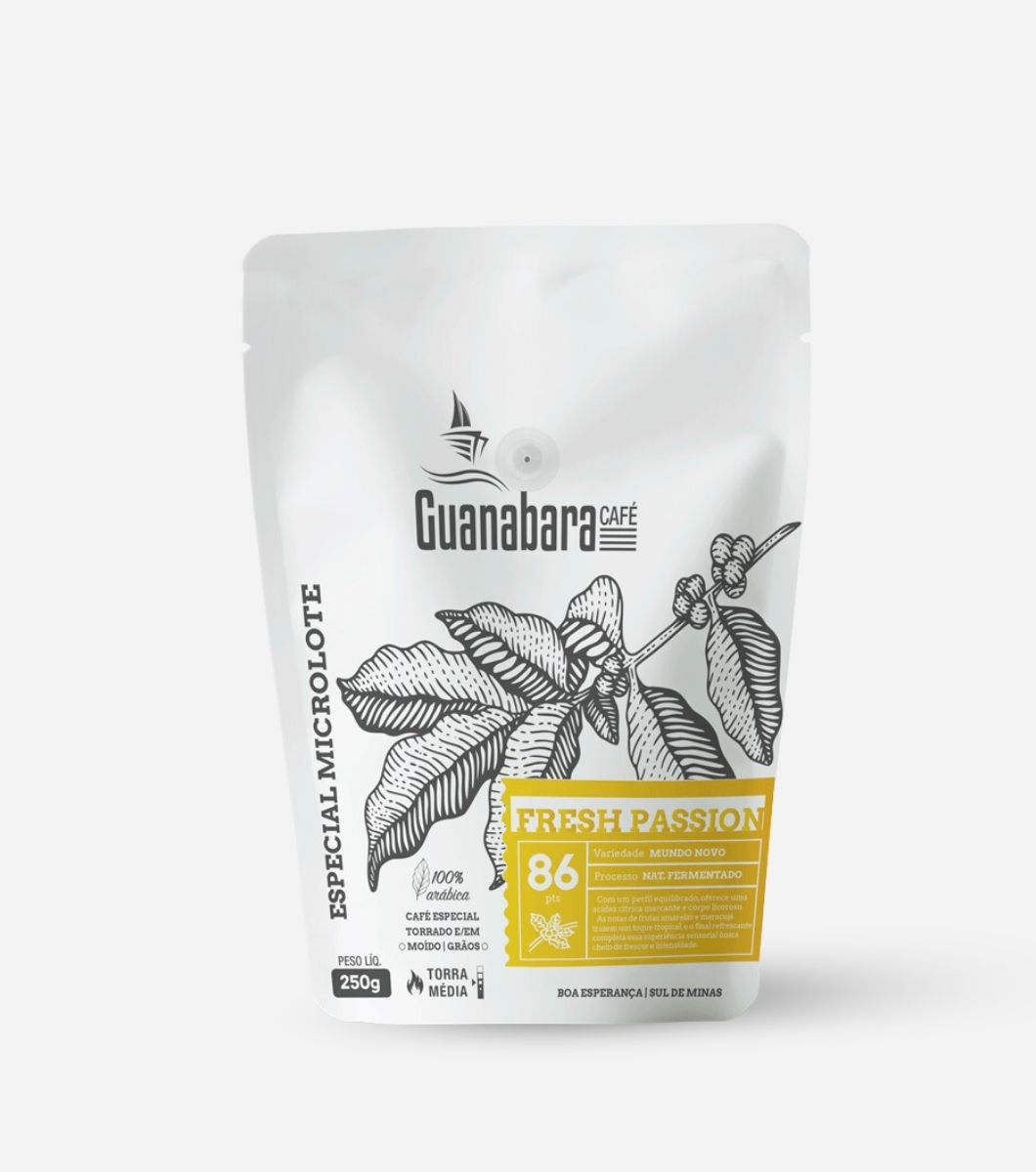 15358986333-produtos-do-site-1060-x-1200-px-jpg-56-3.jpg Café Guanabara Especial Microlote Fresh Passion - 250 gramas - Sul de Minas - Imagem 1