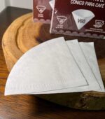 Filtro de Papel Cônico Guanabara Café Compatível Hario V60 02 - 40 unidades - Imagem 4