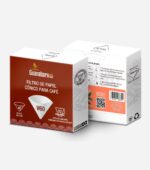 Filtro de Papel Cônico Guanabara Café Compatível Hario V60 02 - 40 unidades - Imagem 5