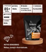 Café Guanabara Especial Nanolote Pau Brasil - 250g - Sul de Minas - 100% Arábica - Imagem 3